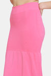 Zivame All Day Seamless Slit Mermaid Saree Shapewear - Dark Pink — thumbnail 6